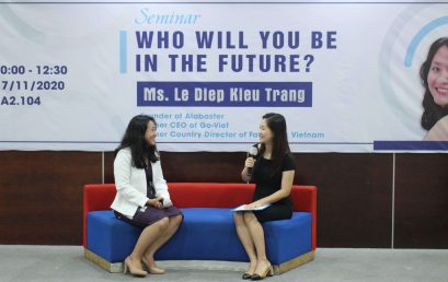 Lê Diệp Kiều Trang làm diễn giả  Hội thảo “Who will you be in the future?”
