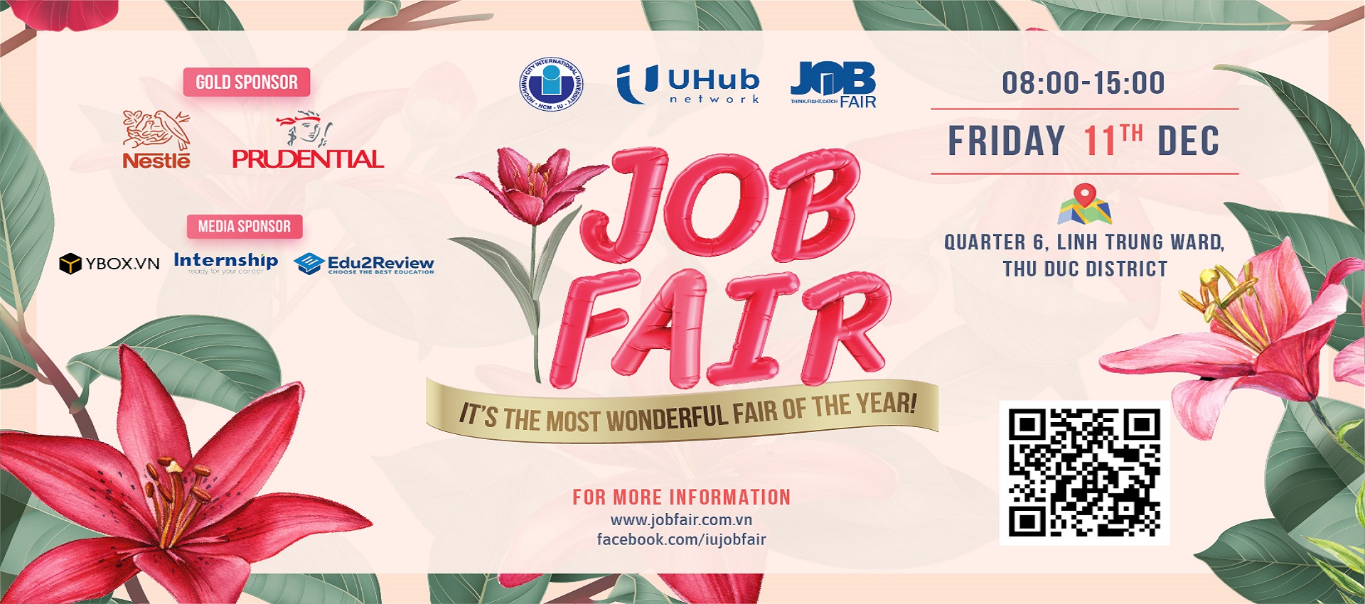 Thư mời Hm88 link đăng nhập tham gia ngay chương trình Ngày Hội Việc Làm – Job Fair 2020 Tại Trường Đại Học Quốc Tế – ĐHQG HCM vào ngày 11/12/2020 (Thứ Sáu)