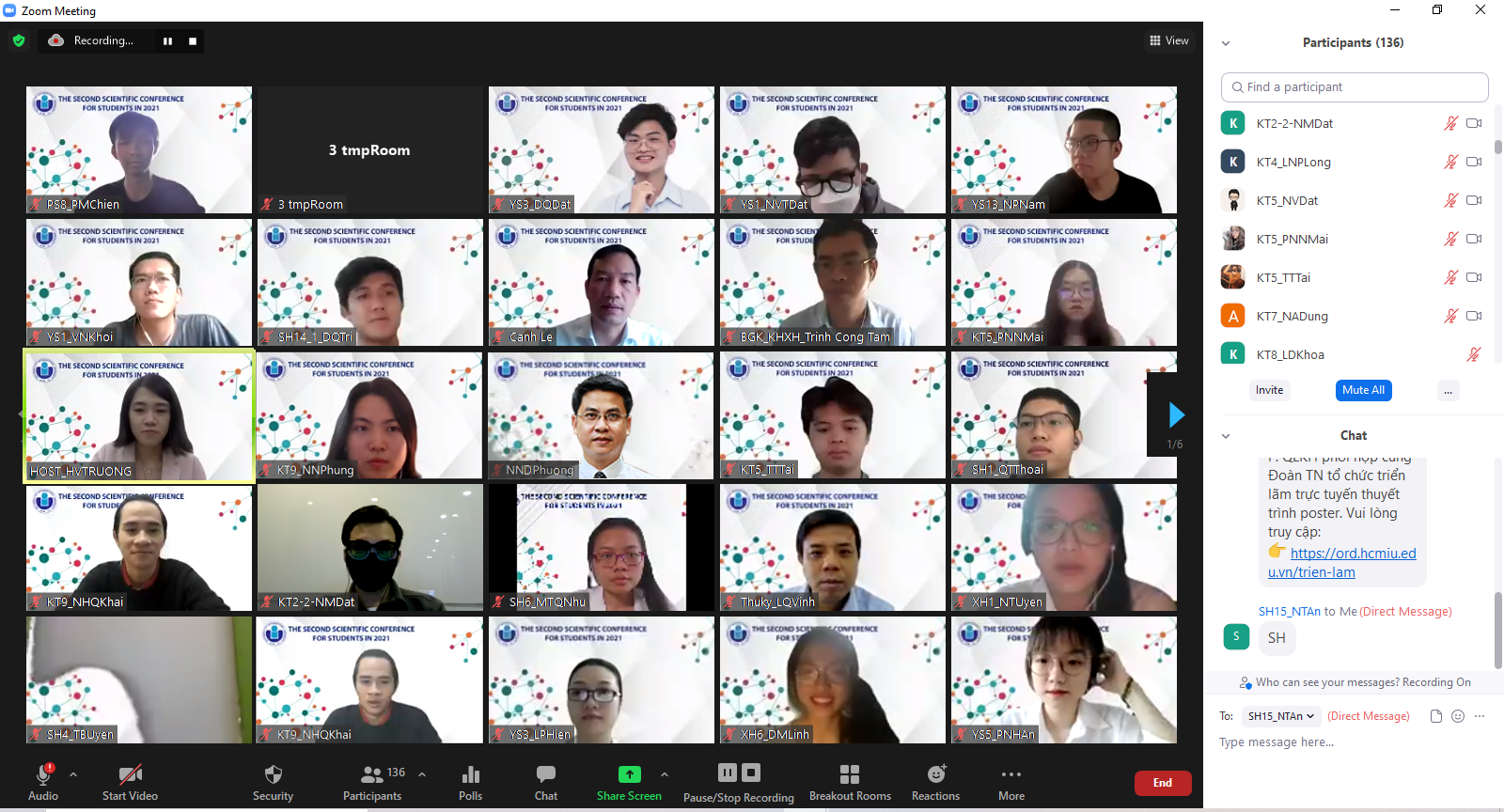 60 CÔNG TRÌNH NGHIÊN CỨU THAM GIA  HỘI NGHỊ Hm8803 hệ thống trò chơi NGHIÊN CỨU KHOA HỌC 2021