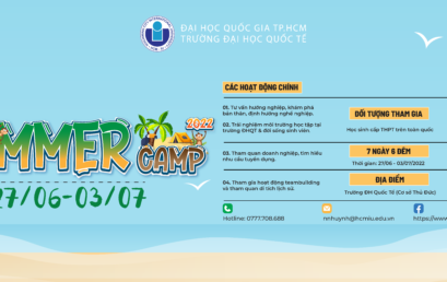 INTERNATIONAL UNIVERSITY – VIETNAM NATIONAL UNIVERSITY HO CHI MINH CITY ORGANIZES IU CAREER ORIENTATION SUMMER CAMP 2022