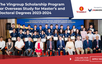 THÔNG BÁO BUỔI CHIA SẺ CHƯƠNG TRÌNH HỌC BỔNG KHOA HỌC CÔNG NGHỆ VINGROUP