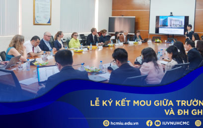 TRƯỜNG ĐHQT HỢP TÁC VỚI ĐH GHENT (BỈ)