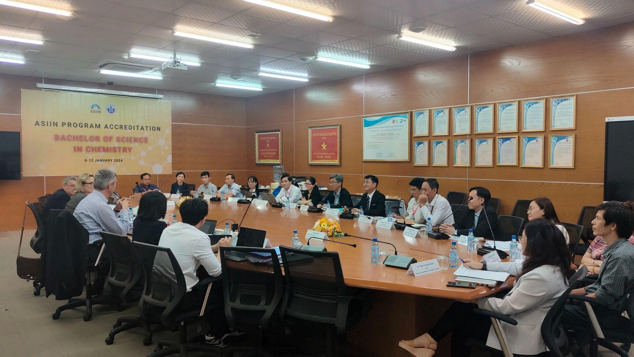 ĐOÀN CHUYÊN GIA KIỂM ĐỊNH ASIIN ĐẾN TRƯỜNG Trang Chủ HM88 Hanoi QUỐC TẾ