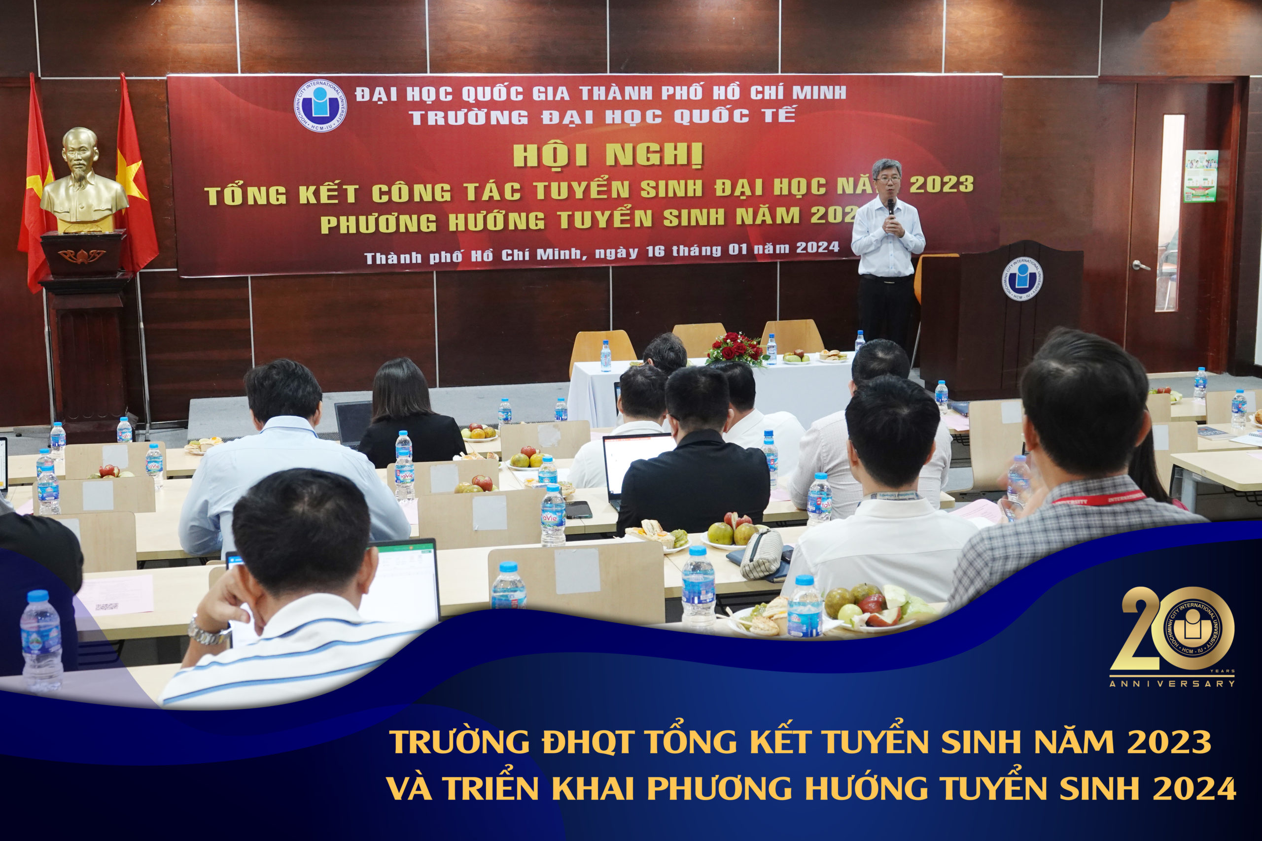 INTERNATIONAL UNIVERSITY SUMMARIZES 2023 ADMISSION RESULTS AND IMPLEMENTS 2024 ADMISSION PLAN