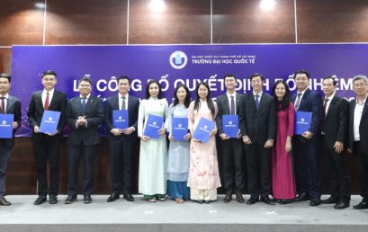 8 NEW ASSOCIATE PROFESSORS OF INTERNATIONAL UNIVERSITY