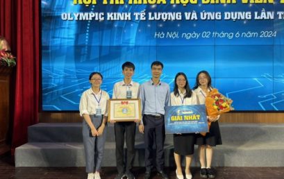 Nhóm Hm88 link đăng nhập trường ĐH Quốc tế chinh phục giải cao tại cuộc thi ‘Olympic Kinh tế lượng và ứng dụng’