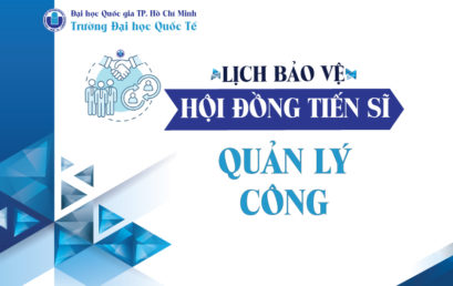 THÔNG BÁO LỊCH BẢO VỆ LUẬN ÁN TIẾN SĨ CẤP CƠ SỞ ĐÀO TẠO – NCS. HUỲNH NAM THẮNG