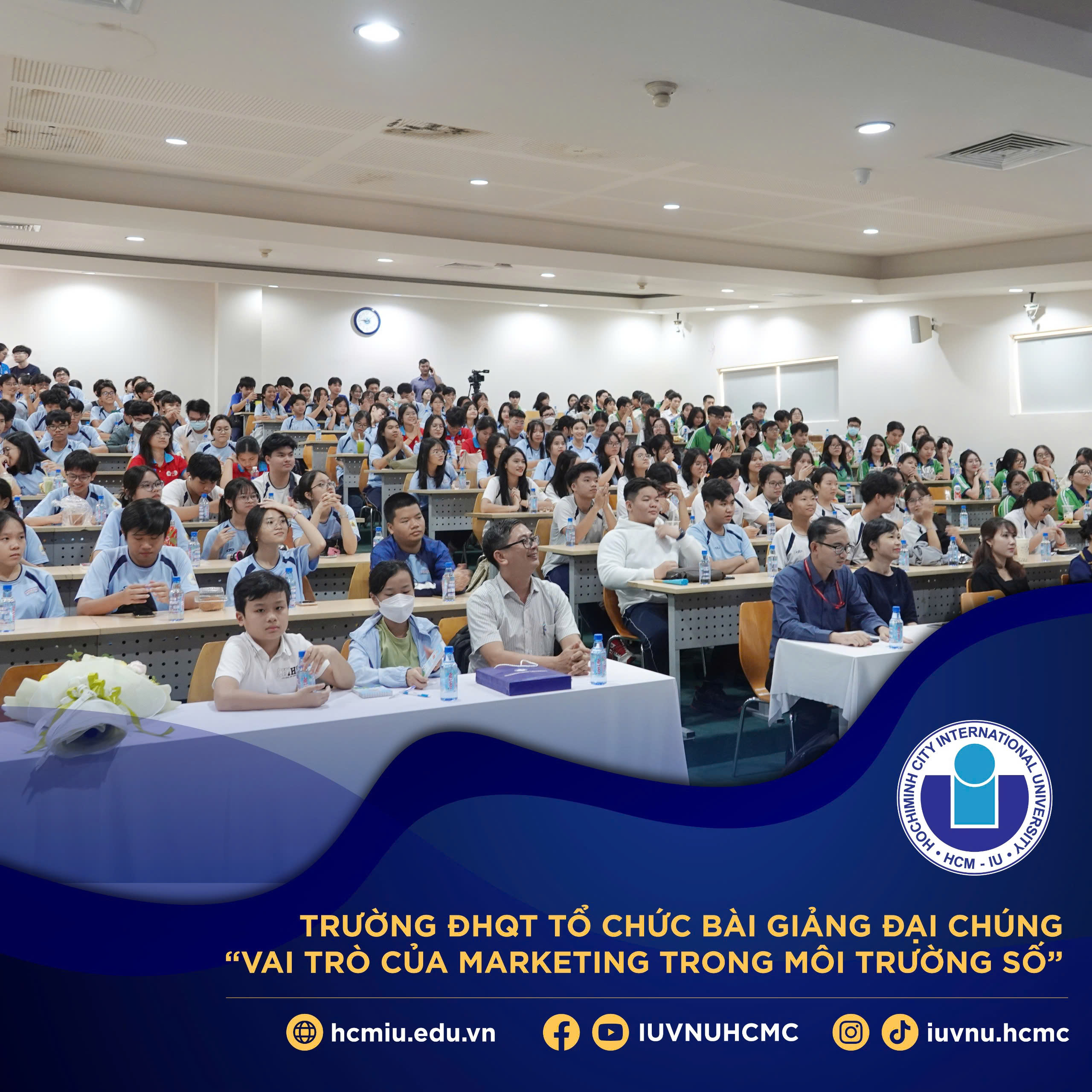 PUBLIC TALK NĂM 2025 KHỞI ĐẦU CÙNG CHUYÊN ĐỀ  “VAI TRÒ CỦA MARKETING TRONG MÔI TRƯỜNG SỐ”