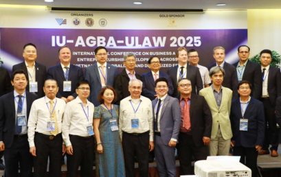 TRƯỜNG ĐH QUỐC TẾ CÙNG “PHÁT TRIỂN KINH DOANH VÀ KHỞI NGHIỆP TẠI VIỆT NAM TRONG KỶ NGUYÊN TOÀN CẦU HÓA VÀ CHUYỂN ĐỔI SỐ” (IU-AGBA-ULAW 2025)