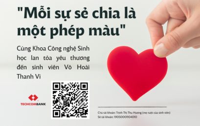 THƯ KÊU GỌI HỖ TRỢ Hm8803 hệ thống trò chơi KHOA CÔNG NGHỆ SINH HỌC VÕ HOÀI THANH VI
