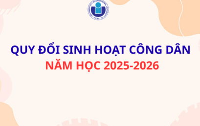 THÔNG BÁO KẾT QUẢ QUY ĐỔI SINH HOẠT CÔNG DÂN ĐỢT 2 NĂM HỌC 2025 – 2026 (CHÍNH THỨC)