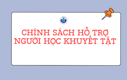 Thông báo về chính sách hỗ trợ người học khuyết tật học kỳ 2 năm học 2025-2026